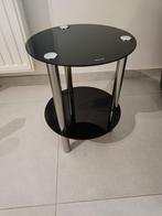 Bijzettafel, Rond, 45 à 60 cm, Verre, Enlèvement