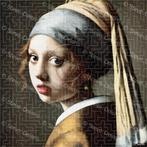 Cadre sur toile / La jeune fille à la perle / 60 x 60 cm, Envoi