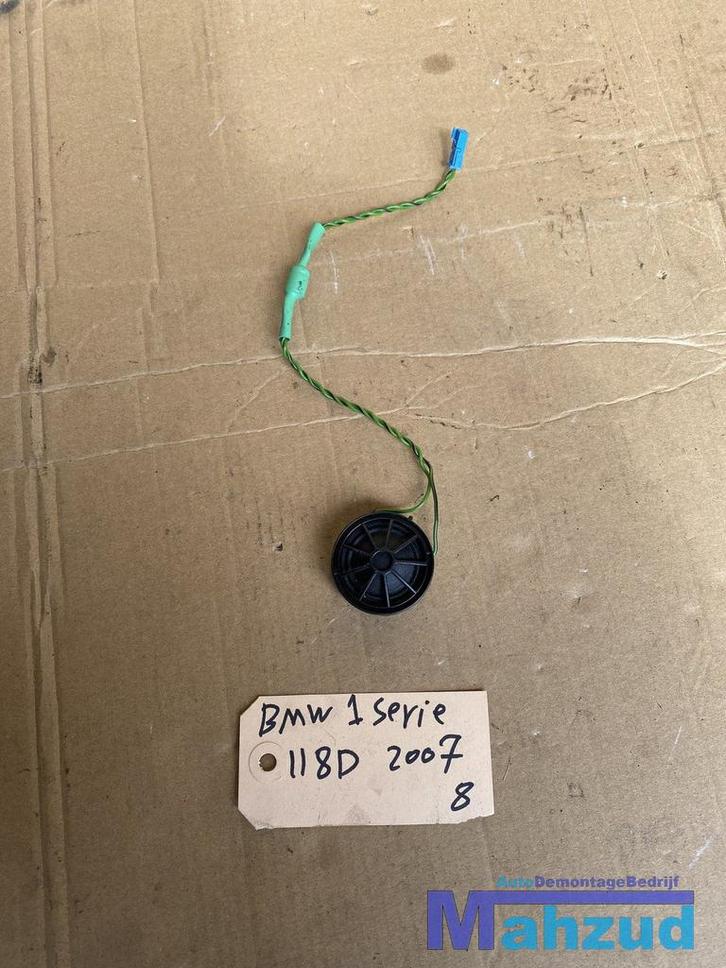 BMW 1 SERIE E87 Deur speaker box tweeter 65136964012, Auto diversen, Autoradio's, Ophalen of Verzenden