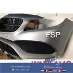 W176 Facelift AMG Bumper 2013-2019 zilver grijs Mercedes Voo, Gebruikt, Voor, Mercedes-Benz, Ophalen of Verzenden