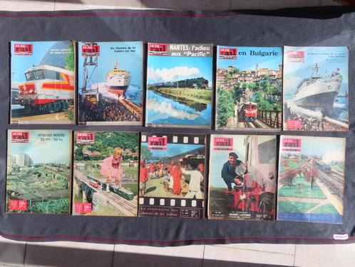Tijdschrift LA VIE DU RAIL SNCF treinspoorweg NMBS 1953-1969, Verzamelen, Spoorwegen en Tram, Gebruikt, Trein, Boek of Tijdschrift