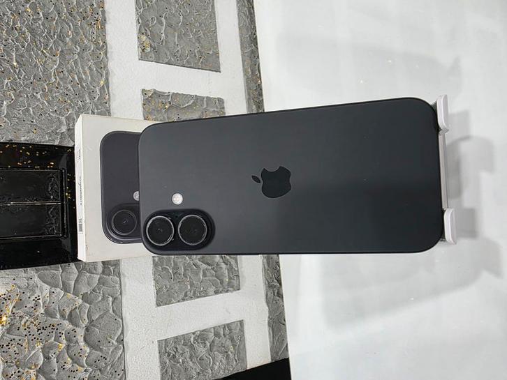 Iphone 16 128GB als nieuw, Telecommunicatie, Mobiele telefoons | Samsung, Zo goed als nieuw, Zwart