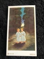 Devotie prentje AR Dep.83 Kind Jezus met vriend 5,8x9,8cm, Ophalen of Verzenden, Zo goed als nieuw, Kaart of Prent, Christendom | Katholiek