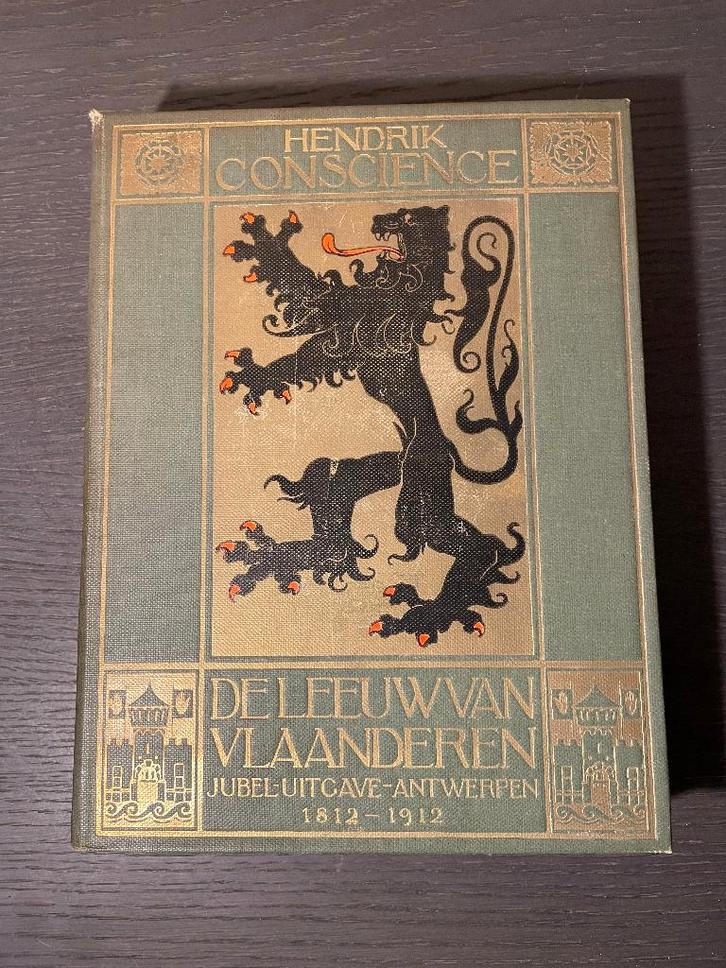 livre unique Le Lion des Flandres jubilé 1912, Livres, Littérature, Enlèvement ou Envoi