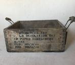 wo2 - Britse Navy kist voor 20 blokken TNT, 1944 - zeldzaam, Ophalen of Verzenden, Landmacht, Kist of Geocache
