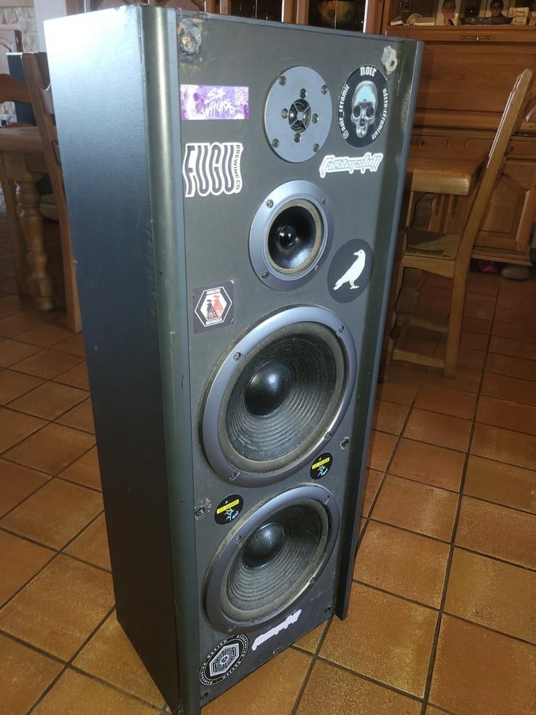 Enseintes Sharp 8800., TV, Hi-fi & Vidéo, Enceintes