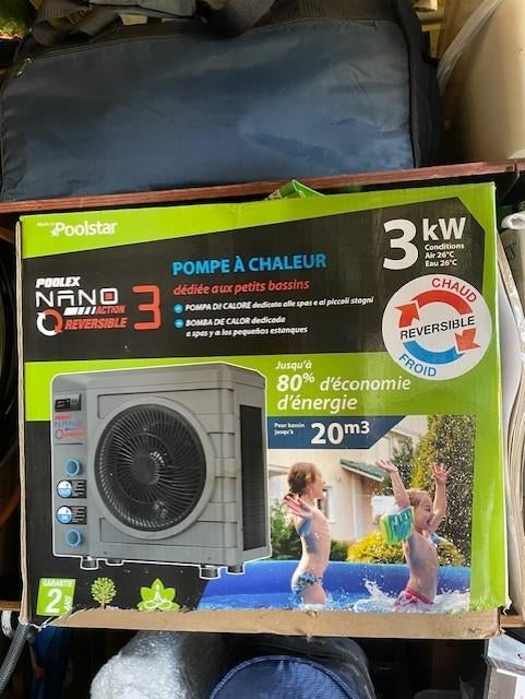 Pompe à chaleur 3 kw - réversible, Jardin & Terrasse, Enlèvement, Utilisé, Pompe