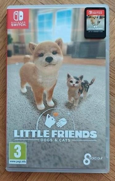 Little Friends: Dogs and Cats (Switch), 1 speler, Ophalen of Verzenden, Zo goed als nieuw, Vanaf 3 jaar