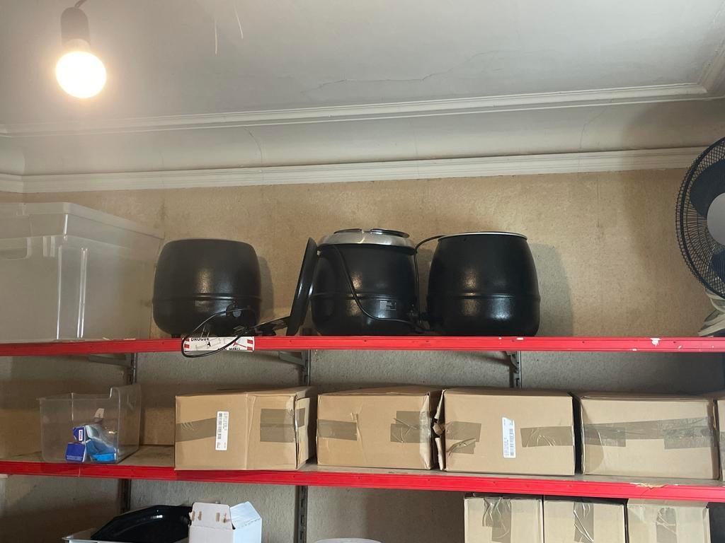 Marmites chaufantes quartier sablon, Enlèvement, Comme neuf