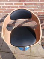 1 tot 4 retro design bar stoelen, Maison & Meubles, Bois, 4 tabourets, Enlèvement, 60 à 90 cm