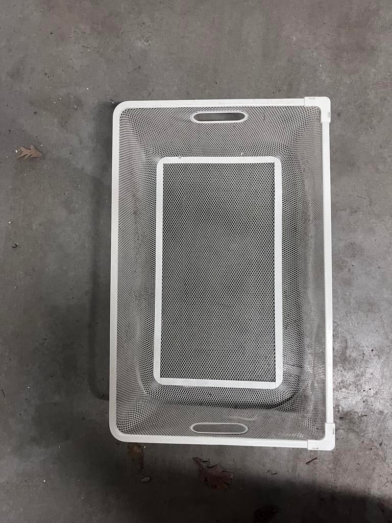 ALGOT draadmand, Ophalen, Gebruikt