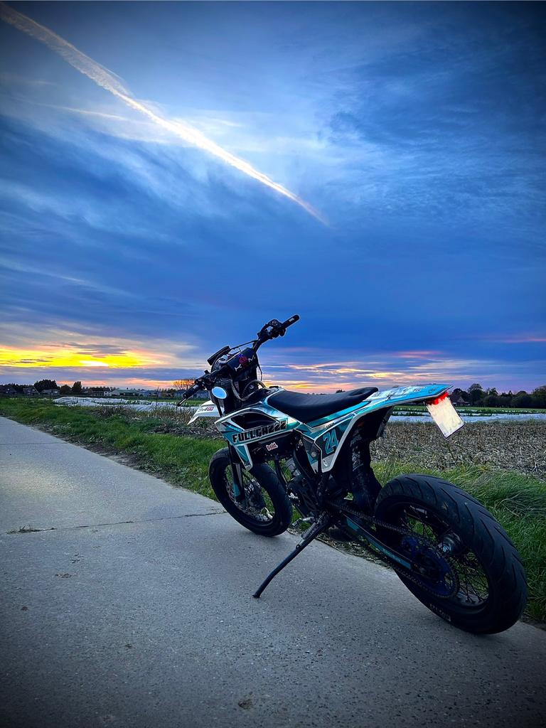 Beta 50 (94cc italkit), Fietsen en Brommers, Brommers | Schadebrommers, Ophalen, Klasse B (45 km/u), 6 versnellingen, Overige merken