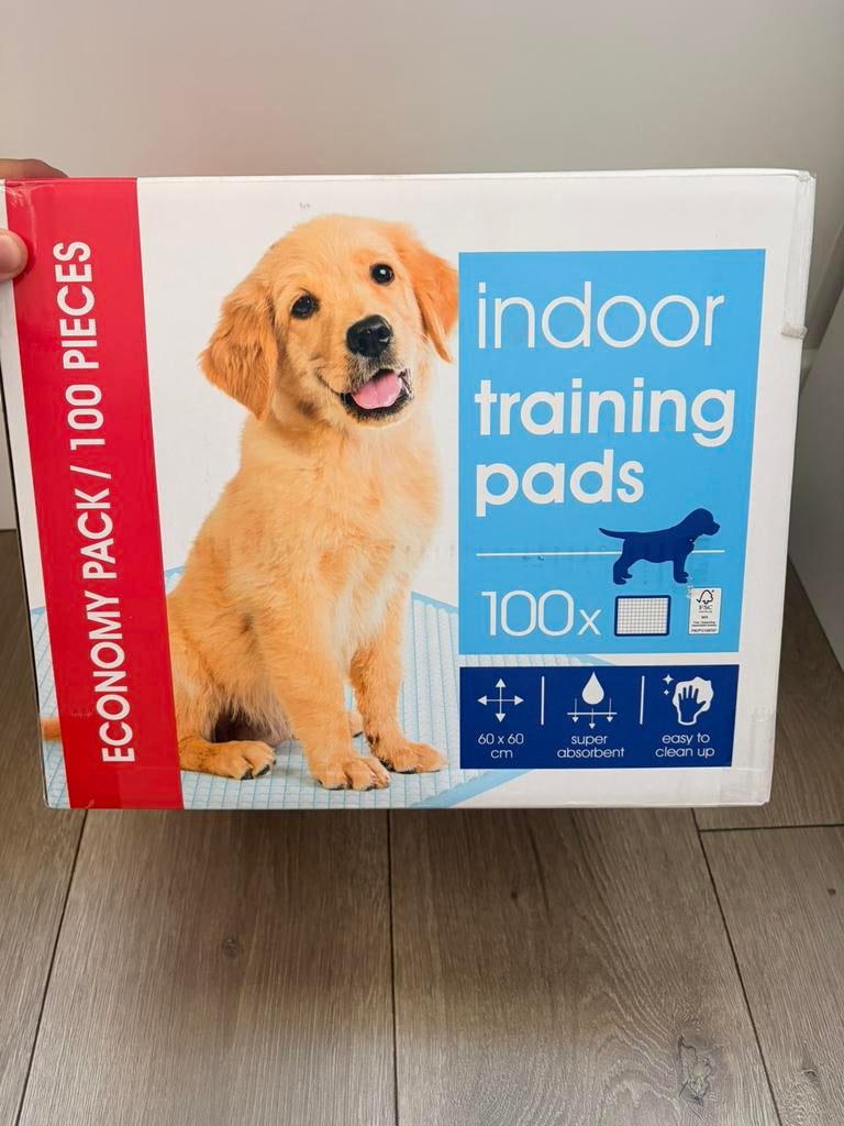 Honden puppy training pads, Dieren en Toebehoren, Ophalen, Zo goed als nieuw