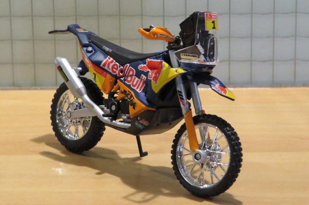 Toby Price KTM 450 Dakar Rally Red Bull 1:18 #1 Bburago, Ophalen of Verzenden, Nieuw, Motor, Burago