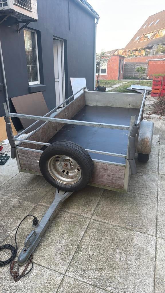 Remorque te koop 1,25x 2,50, Ophalen, Zo goed als nieuw