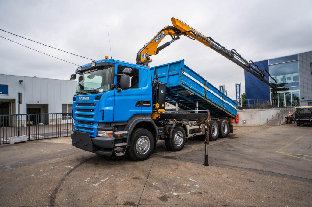 Scania R400 - EFFER 210-4S, Autos, Camions, Euro 5, Achat, Boîte manuelle, Diesel