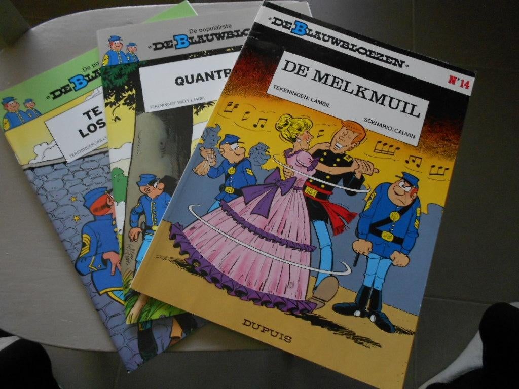 strips De Blauwhoezen, kunnen per stuk gekocht worden, Livres, BD, Utilisé, Enlèvement ou Envoi