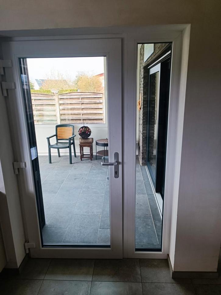 Porte coulissante et porte en PVC Schûco, Bricolage & Construction, Fenêtres & Moustiquaires, Porte coulissante, Enlèvement