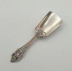 Massief zilveren suikerlepel, Ophalen of Verzenden, Zilver