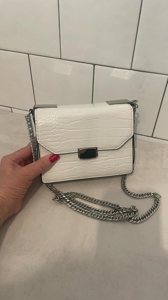 SAC blanc, Enlèvement ou Envoi, Comme neuf, Blanc, Sac à bandoulière