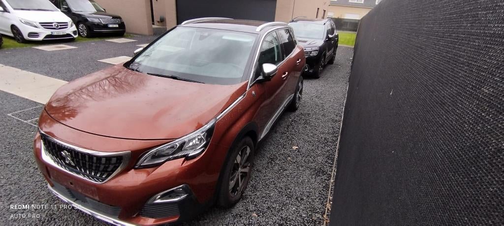 Peugeot 3008 1.2 i Crossway 78000km - - Drive select, Auto's, Peugeot, Voorwielaandrijving, Bruin, Alcantara, 5 deurs