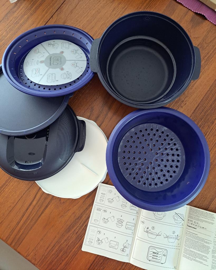 Tupperware Micro Urban Large, NIEUW, Huis en Inrichting, Ophalen of Verzenden, Nieuw, Blauw, Overige typen