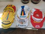 cyclisme lot de casquettes de coureurs(9)1960, Collections, Enlèvement ou Envoi, Utilisé, Casquette ou Bonnet