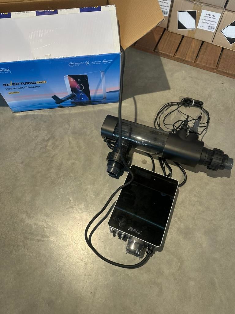 Mr pure zout electrolyse incl ph correctie, Ophalen, Zo goed als nieuw