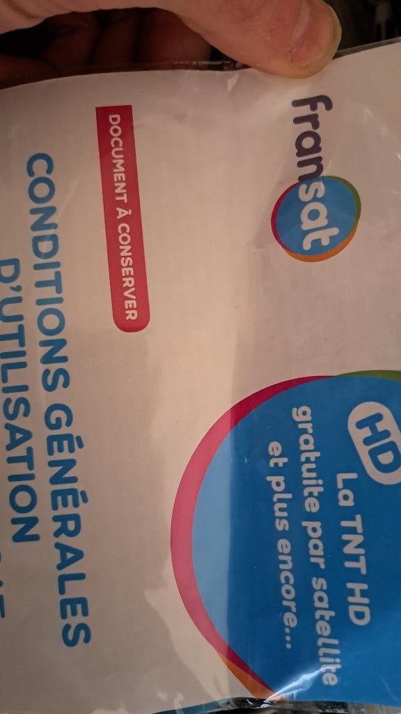 Carte Fransat, TV, Hi-fi & Vidéo, Enlèvement ou Envoi, Neuf