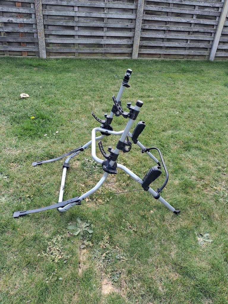 Kofferdeksel fietsdrager, Ophalen