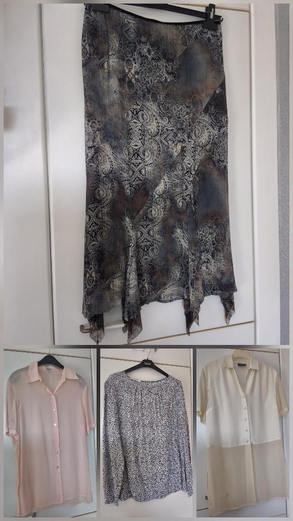 Vêtements femmes boutique T.M. - Tuniques/blouses/jupe.., Taille 38/40 (M), Enlèvement ou Envoi, Autres couleurs, TAIFUN/GERRY WEBER/..