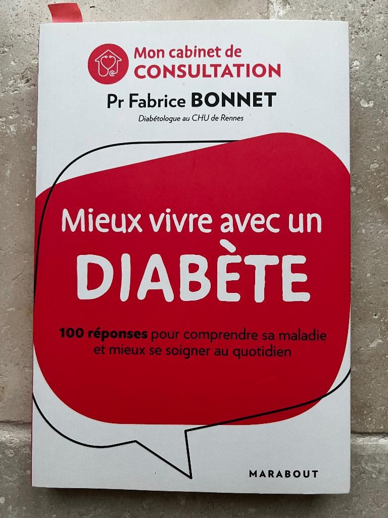 Mieux vivre avec un diabète, Livres, Enlèvement, Comme neuf
