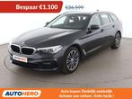 BMW 5 Serie 520 520d Mild-Hybrid xDrive Sport Line, Auto's, Automaat, Euro 6, Zwart, 151 g/km