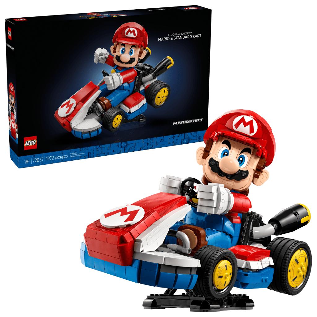 LEGO 72037 — Mario Kart — La voiture musclée de Bowser, Neuf, Lego, Ensemble complet, Non ouvert/scellé