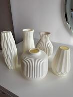 Ensemble de vases, Maison & Meubles, Enlèvement ou Envoi, Comme neuf, Blanc