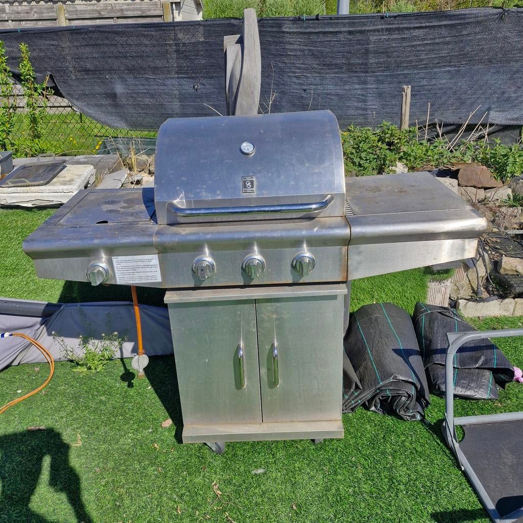 Gas bbq met pit., Jardin & Terrasse, Cuisines extérieures, Enlèvement, Gaz