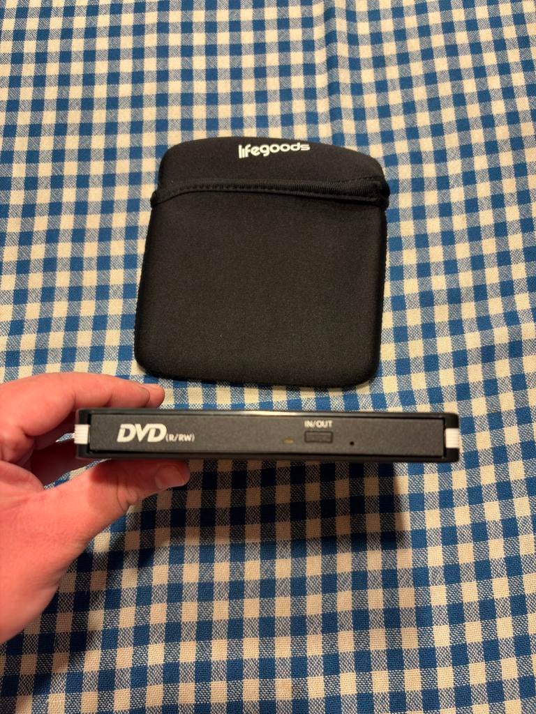 Lifegoods External DVD Player and Burner-External CD Player, Ophalen, Nieuw, Overige merken, Draagbaar