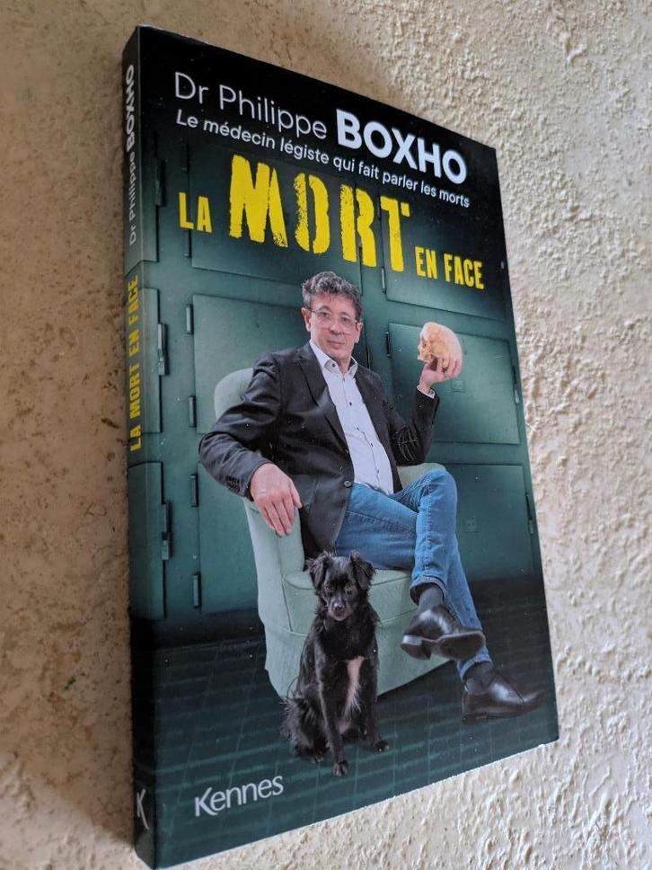 La mort en face (Dr Philippe Boxho)., Livres, Littérature, Neuf, Belgique, Envoi
