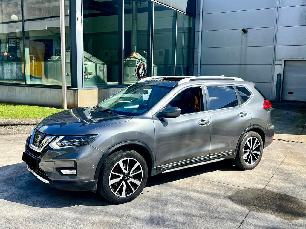 Nissan X-Trail 1.6 Dig-T Tekna + 7Plaatsen, Autos, Cuir, Argent ou Gris, Euro 6, Entreprise