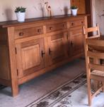 Dressoir en chêne assif signé Gilson, Maison & Meubles, Enlèvement, Comme neuf, Chêne