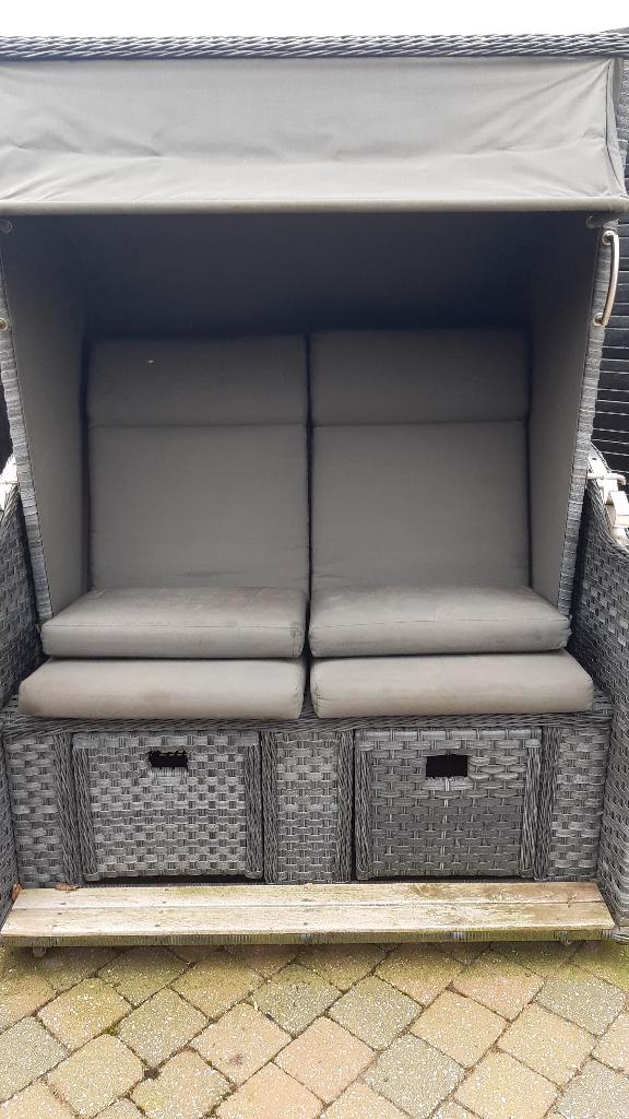 Tuinmeubelen, Jardin & Terrasse, Chaises longues, Utilisé, Pliant, Réglable, Mobile, Enlèvement