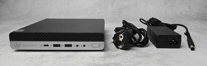 Mini-pc - EliteDesk 705 G4 — AMD PRO — 256 GB SSD - 8 GB RAM, Computers en Software, Desktop Pc's, Refurbished, 3 tot 4 Ghz, SSD