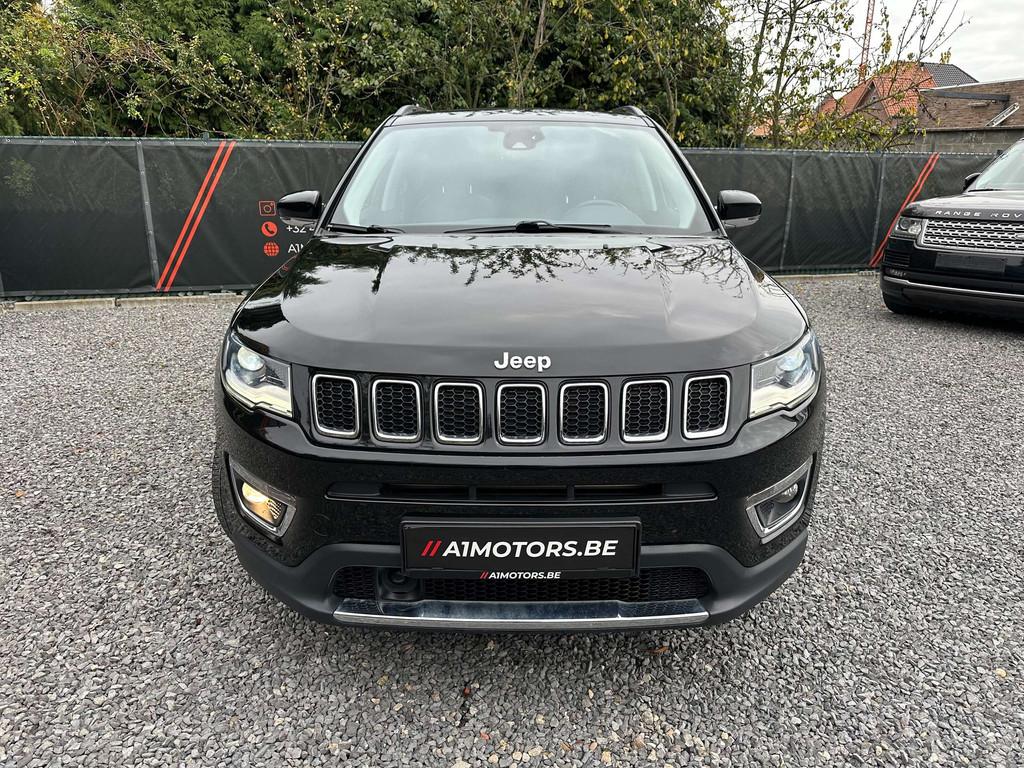 Jeep Compass Compass 1.6 MultiJet Limited, Auto's, Jeep, 4 cilinders, USB, Zwart, Bedrijf