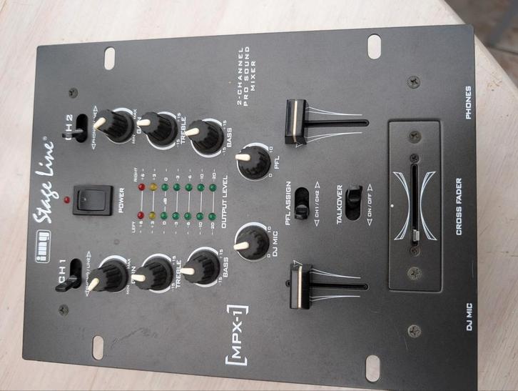 STAGE LINE 2 CHANEL PRO SOUND MIXER, Muziek en Instrumenten, Mengpanelen, Ophalen of Verzenden
