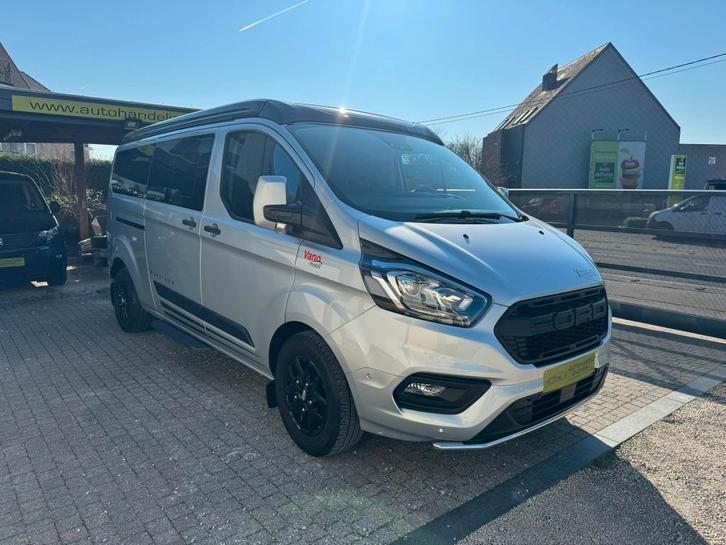 FORD TRANSIT CUSTOM * NUGGET PLUS * BÜRSTNER * AUT * L2 *, Auto's, Bestelwagens en Lichte vracht, Bedrijf, Te koop, ABS, Achteruitrijcamera