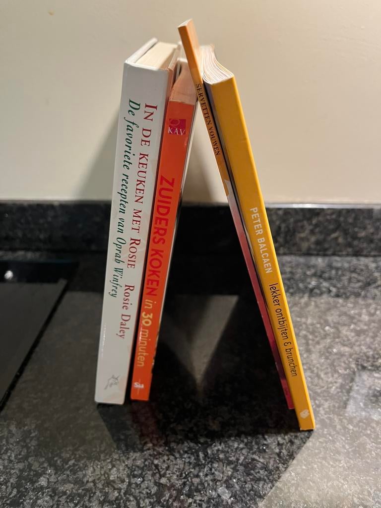 Kookboeken, Ophalen, Zo goed als nieuw