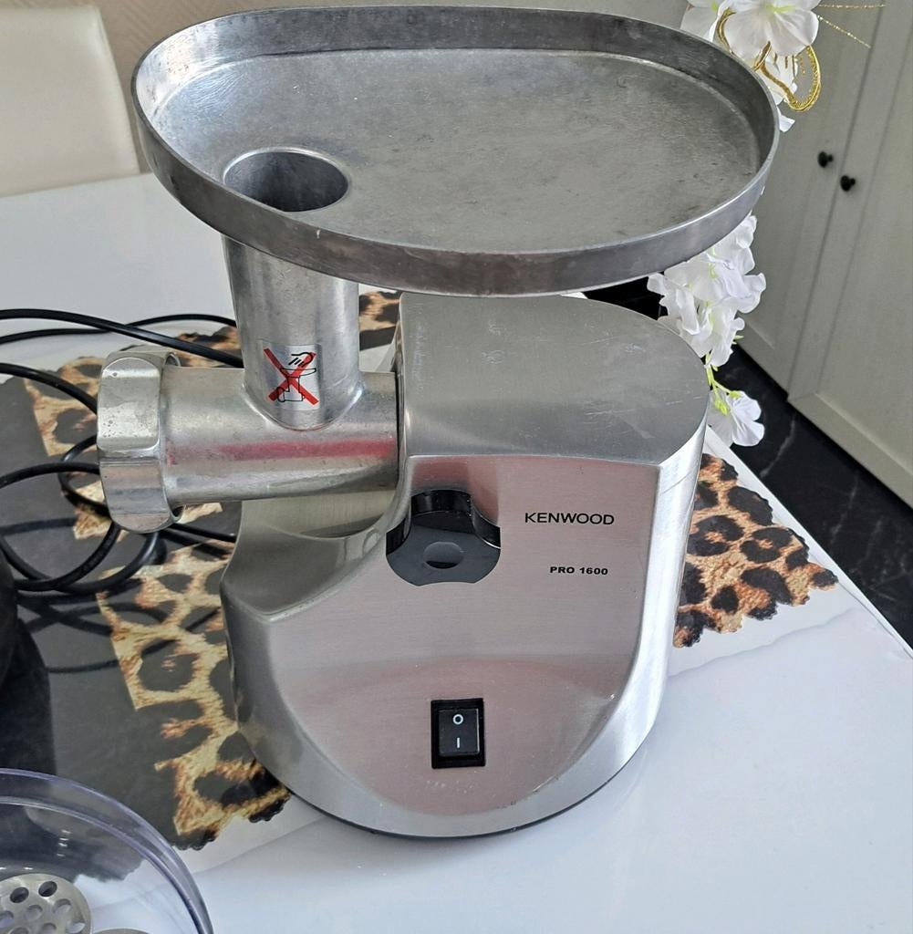 Kenwood pro 1600 hachoir viande légumes comme neuf, Enlèvement ou Envoi, Comme neuf