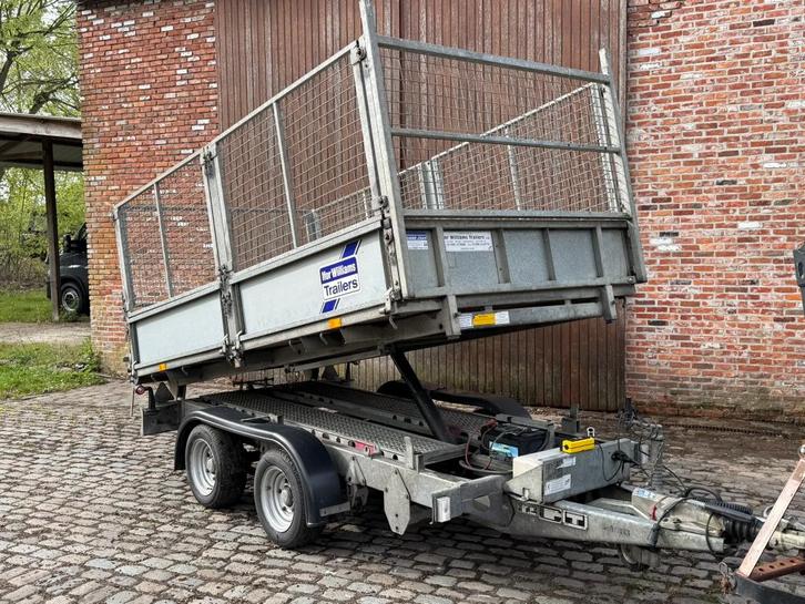 Benne Ifor Williams TT105G, Autos : Divers, Remorques, Comme neuf, Enlèvement