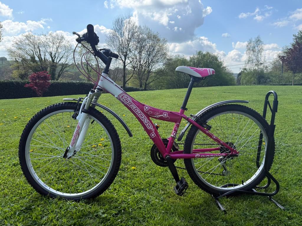 VTT DIAMOND 24’’ Filles 8-12ans COMME NEUF, Enlèvement, Comme neuf, 24 pouces, Vitesses