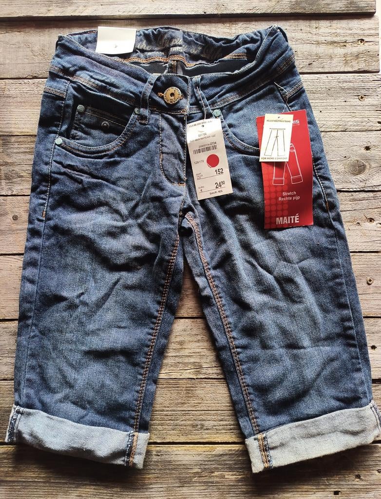 Nouveau short en jean taille 152 — avec étiquette, Enfants & Bébés, Vêtements enfant | Taille 152, Neuf, Fille, Autres types, Enlèvement ou Envoi